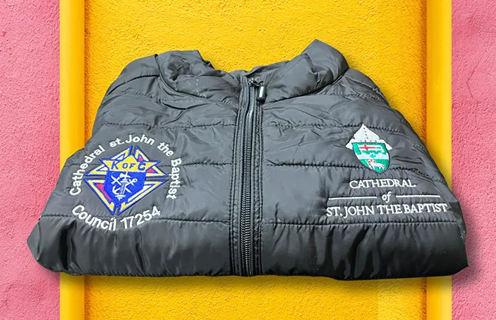 Example of professional embroidery services